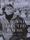 Cover image for New and Selected Poems, Volume One